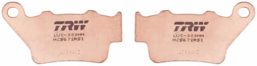 TRW Automotive AfterMarket MCB672RSI Motorcycle Brake Pad