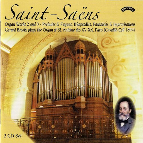 Saint-Saens: Organ Works 2 And 3/Preludes & Fugues/...