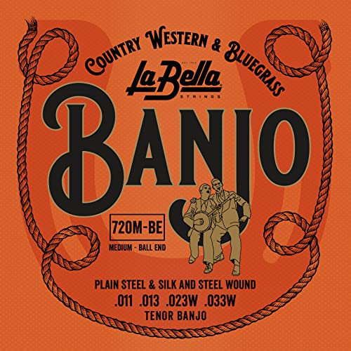 La Bella Banjo Silk n Stahl 720 m b/e