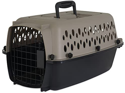 Pet Mate 21859 Vari Zwinger, Taupe / Schwarz, 19-Zoll
