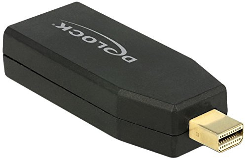 Delock 65583 Adapter mini Displayport 1.2 Stecker auf HDMI Buchse 4K Passiv schwarz