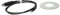 vhbw USB Programmierkabel kompatibel mit Icom IC-40S, IC-3FGX, IC-2200H, IC-2720, IC-2720H, IC-2200, IC-2800H, IC-2800, IC-2725E Funkgerät, schwarz