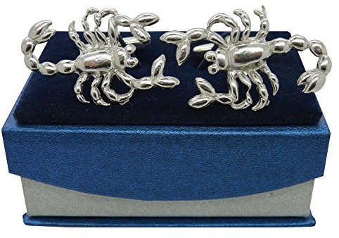 Manschettenknopfe Skorpion Handgegossen von William Sturt aus Deutsche Zinn (Pewter)