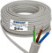 NYM-J, 3 x 1,5 mm², cavo rivestito di installazione, di colore grigio, nelle lunghezze di:5 m, 15 m, 25 m, 50 m, 60 m, 70 m, 80 m, 90 m, 100 m, 110 m, fino a un massimo di250 m