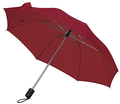 Taschen-Regenschirm / mit Schutzhülle / Farbe: bordeaux