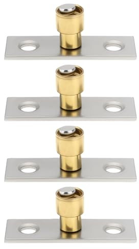 Be In Your Mind Lot de 4 Guides de Porte Coulissante de 10 Mm en Acier Inoxydable pour Porte en Bois Portes Mobiles Portes de Grange en Verre Portes Coulissantes 10 X 14 Mm
