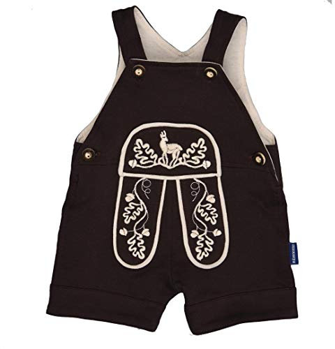 P.Eisenherz - Salopette estiva, colore: marrone marrone 86 cm/92 cm