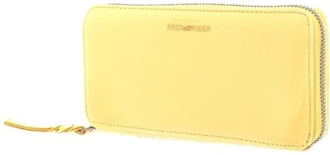 FREDsBRUDER Polly Zip Wallet Lemon