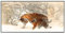 Ecowelle Infrarotheizung mit Bild | 750 Watt | 60x120 cm | Infrarot Heizung| | Made in Germany| b 103 Tiger