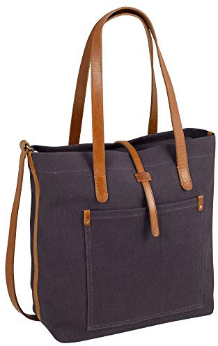camel active bags_Womenswear Nizza Damen Shopper M, dark grey, 28x14x32