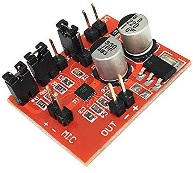 WSDMAVIS 1 Pcs MAX9814 Electret Microphone Amplifier Board DC3.6V-12V with AGC Auto Gain Control