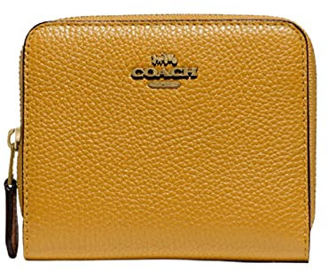 Coach Faltportemonnaie, klein, Gelb Multi 719