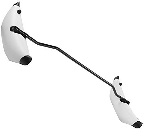 cersalt Kayak Outrigger Kit, Kayak Outrigger Stabilizer Kayak Stabilizer, für aufblasbares Kajak im Freien(Weiß)