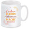 Tasse Locker bleiben Wunschname macht das schon