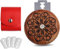Couteau à pain rond double face, outil de coupe de pain, rasoir, un excellent cadeau pour les fabricants de pain et de baguette artisanaux