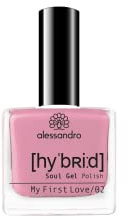 alessandro HYBRID Lack My First Love - Mischung aus Altrosa und Hellviolett - In nur 3 Schritten - perfekte Nägel ohne LED -bis zu 10 Tagen halt! 8 ml