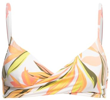Roxy Printed Beach Classics - BH-Bikinioberteil für Frauen Weiß