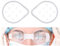 AZWOOD Lot de 2 cache-yeux post-opératoires transparents ventilés