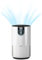 Shark Compact HEPA Luftreiniger Zuhause, HEPA-Filter, entfernt Allergene, Schimmel, Staub, Pollen & Bakterien, Abdeckung bis zu 60m², Luftqualitätsmessung & autom. Reinigungsanpassung, Weiß, HP100EU