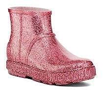 UGG Stivali da pioggia unisex K Drizlita Glitter, Rosa glitterato, 2 US Little Kid
