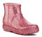 UGG Stivali da pioggia unisex K Drizlita Glitter, Rosa glitterato, 2 US Little Kid