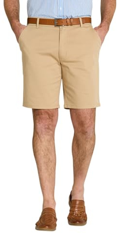 Farah Men's Bassett Chino Shorts (as8, Waist, Numeric_36, Regular, Regular, Beige)
