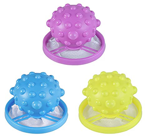SENRN 3PCS Washer Lint Catcher Washing Machine Filter Bag, Washing Machine Filter Bag Lint Hair Trap Mesh Bag Reusable for Top-loading Washer