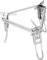 Support De Réchaud De Camping Pliable Support De Support De Pot De Cuisinière à Gaz Polyvalent Support De Bidon Portable Support De Gril à Carburant Durable Trépied Extérieur Accessoire De Camping Pli