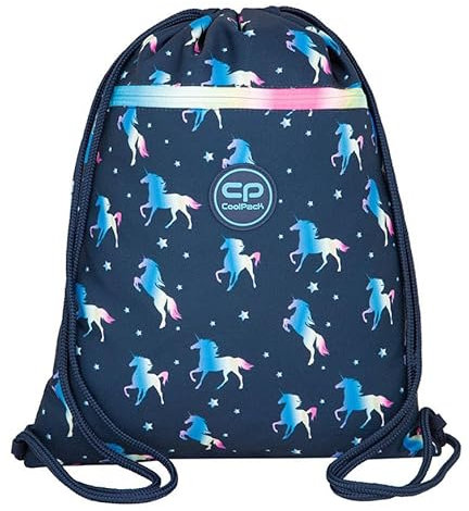 Coolpack F070670, Turnbeutel VERT BLUE UNICORN, Blue