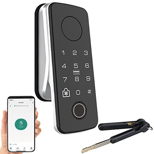 VisorTech Türschloss Außenbereich: Motorbetriebener ZigBee-Schließzylinder, Code, Versandrückläufer (Türschloss mit Motorantrieb, WiFi, Türschlossantrieb)