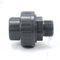 1 pièce filetage mâle 1/2-2 Union PVC raccords de tuyau d'eau raccords de tuyau d'eau adaptateur de tube en plastique irrigation jardin aquarium Joints gris, 1 l2 po x 20 mm