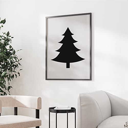 Schablone im Tanne Nadelbaum Größe: 29 x 21 cm v30 Design