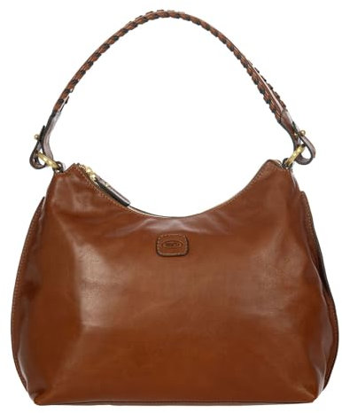 Brics Volterra - Schultertasche 32 cm tobacco