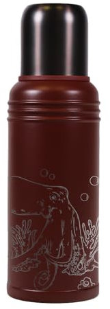 Dottie Bottle TONY - Botella con grabado personalizado (450 ml), color rojo