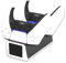 OSTENT Estación Soporte Base de Carga Doble USB para el Mando Inalámbrico Bluetooth Sony PS5 DualSense Color Negro
