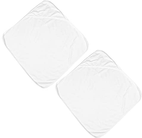 IMIKEYA 2st Baby Badetuch Babybadetuch Mit Kapuze Baby Dekoratives Handtuch Cartoon-Badetuch Weiches Badetuch Saugfähige Badetücher Weiß Kleinkind Karikatur Handtuchmaterial Baumwolle