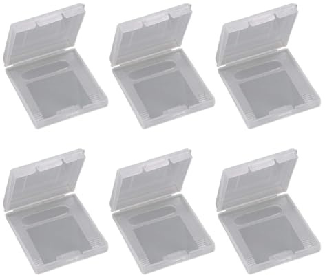 XKSOCT Hüllen Für Gameboy,Schutz Spiel Patrone Hülle Staub Schutzhülle,Game Cartridge Schutzhülle,Klarsichthüllen-Schutzhüllen,Für Gameboy Color,Gameboy Pocket,GB GBC GBP