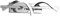 Reality Leuchten LED Wandleuchte Isabel R22201106, Metall Chrom, inkl. 8.5 Watt LED, Switch Dimmer