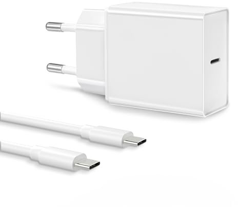 25W USB C Ladegerät für Samsung, aifulo 2M USB C Ladekabel mit Fast Charger Adapter Netzteil Typ C Schnellladegerät Ladestecker für Samsung Galaxy S24 S23 S22 S21 S20 A55 A54 A53 A52 A51 A34 A33