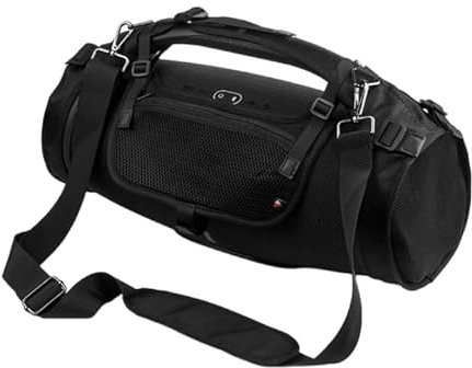 BeisDirect Sling Lautsprechertasche Abdeckung für JBL Boombox 3 Tragbarer Bluetooth-Lautsprecher, Reise-Tragegurt mit abnehmbarem Schultergurt für JBL Boombox3 Zubehör (Schwarz)