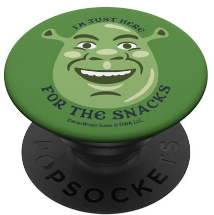 Shrek I’m Just Here For The Snacks PopSockets mit austauschbarem PopGrip