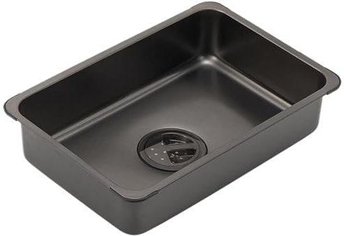 Fregadero de camping, fregadero de campamento, fregadero de cocina de acero inoxidable pequeño, Dishpan Washing Bowl Dish baño