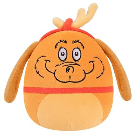 Squishmallows Original The Grinch 8-Inch Max with Antlers – Official Jazwares Plush | Collectable Cute Plush Toy, Cuddly Toys for Children, Soft Toys, Cute Teddies Suitable for Girls and Boys Ages 3+
