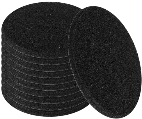 12 Stück Luftfilter für Pluggit, Lüftungsfilter Lüftungsanlage Ersatz Filter, Ersatzfilter Luftfilter für Pluggit EV100V/EV200V/EV500/REV150V Lüftungsanlage Staubsauger Wohnraumlüftung(Ø140mm)
