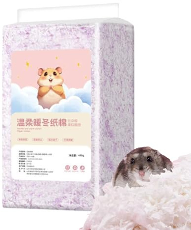 Guinea Pig Litter - Mulching | Orchid Bark Natural Paper Litter for Cages, , Syrian Natural Mulch for Potted Plants, Wood Chips for Garden (1L), White Paper Fragrance