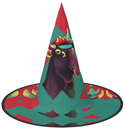 Tamiger Elch Druck Erwachsene Karneval Hut Party Thema Cosplay Kostüm Festliche Kopfbedeckung Reisezubehör