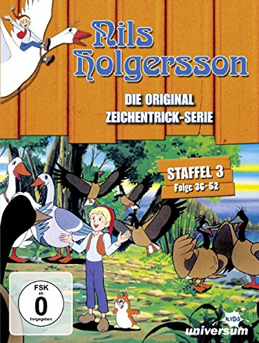 Nils Holgersson - Die Original Zeichentrick-Serie, Staffel 3 (Folge 36-52) [3 DVDs]
