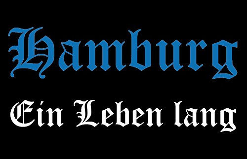 U24 Aufnäher Hamburg EIN Leben lang Aufbügler Patch 9 x 6 cm