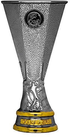 UEFA EUROPA LEAGUE Unisex-Adult - pookal (70 mm) UEFA Europa League Magnet 2D Pokal 70 mm , SILBER, EU
