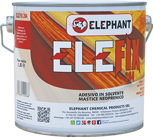 elefix204 | Aufkleber in Lösungsmittel Dichtstoff neoprenico – Typ Bostic Profi